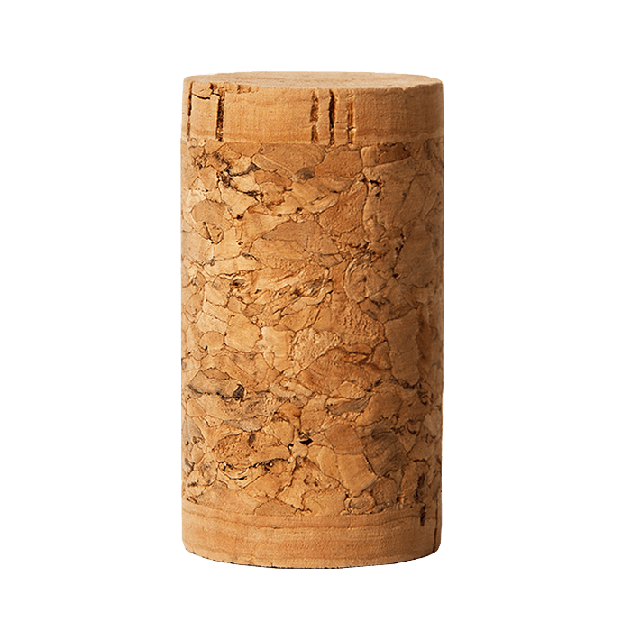 Enkrio Wine Cork New Agglomerated Corks Natural Straight Corks Stopper for Bottling of Wines or Bulk Craft Corks 1-3/5” x 4/5” Pack of 100 