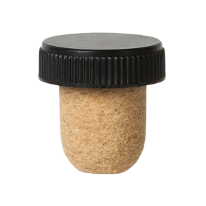 PLASTIC TOP AGGLOMERATED CORK