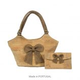 Stylish, spacious Cork Tie designed Purse – CORKCHOv