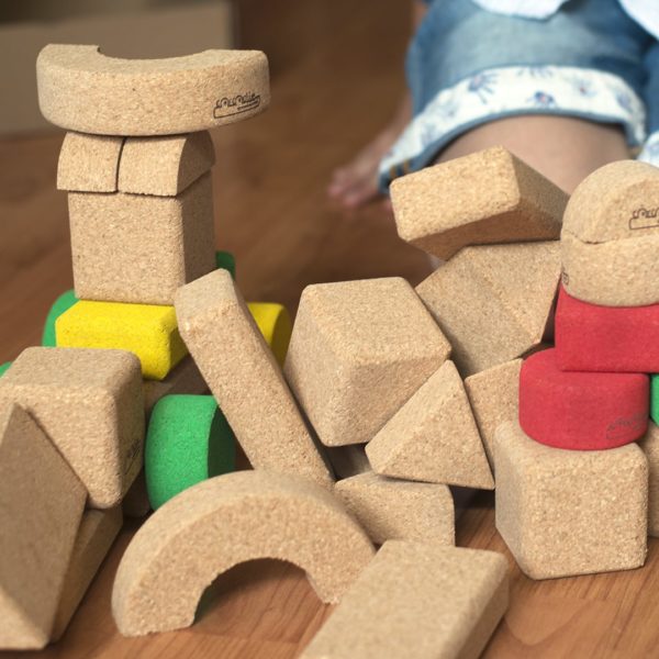 Cork Toys Natural cork toys for children Portuguese Cork Block toy