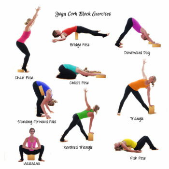 Natural Cork Yoga Block, Workout Cork Yoga Block, Massage Cork Yoga Block - Vegan, Recyclable - Image 4