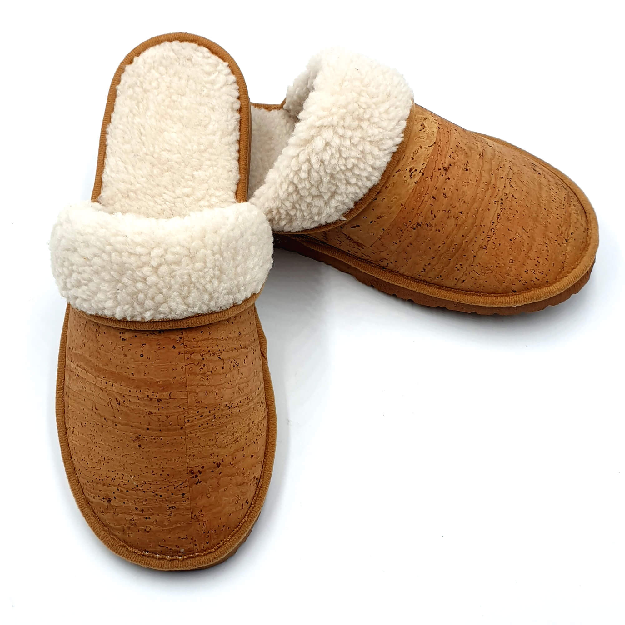 Natural Cork Slippers - Portuguese cork - Corkcho products