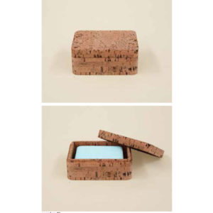 Cork soap box
