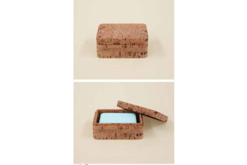 Cork soap box