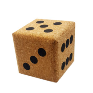 Cork Portuguese Dice