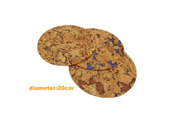 All kinds of Sizes of rounded Cork Coasters