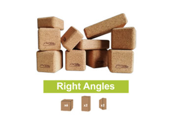Cork Construction Blocks for Children´s Play